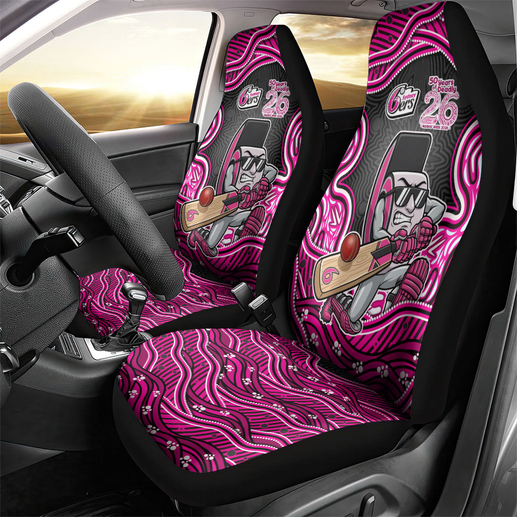 Sydney Sixers NAIDOC Week 2026 Car Seat Cover Aboriginal Indigenous - 50 Years of Deadly