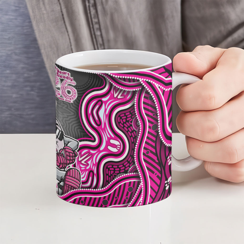 Sydney Sixers NAIDOC Week 2026 Ceramic Mug Aboriginal Indigenous - 50 Years of Deadly
