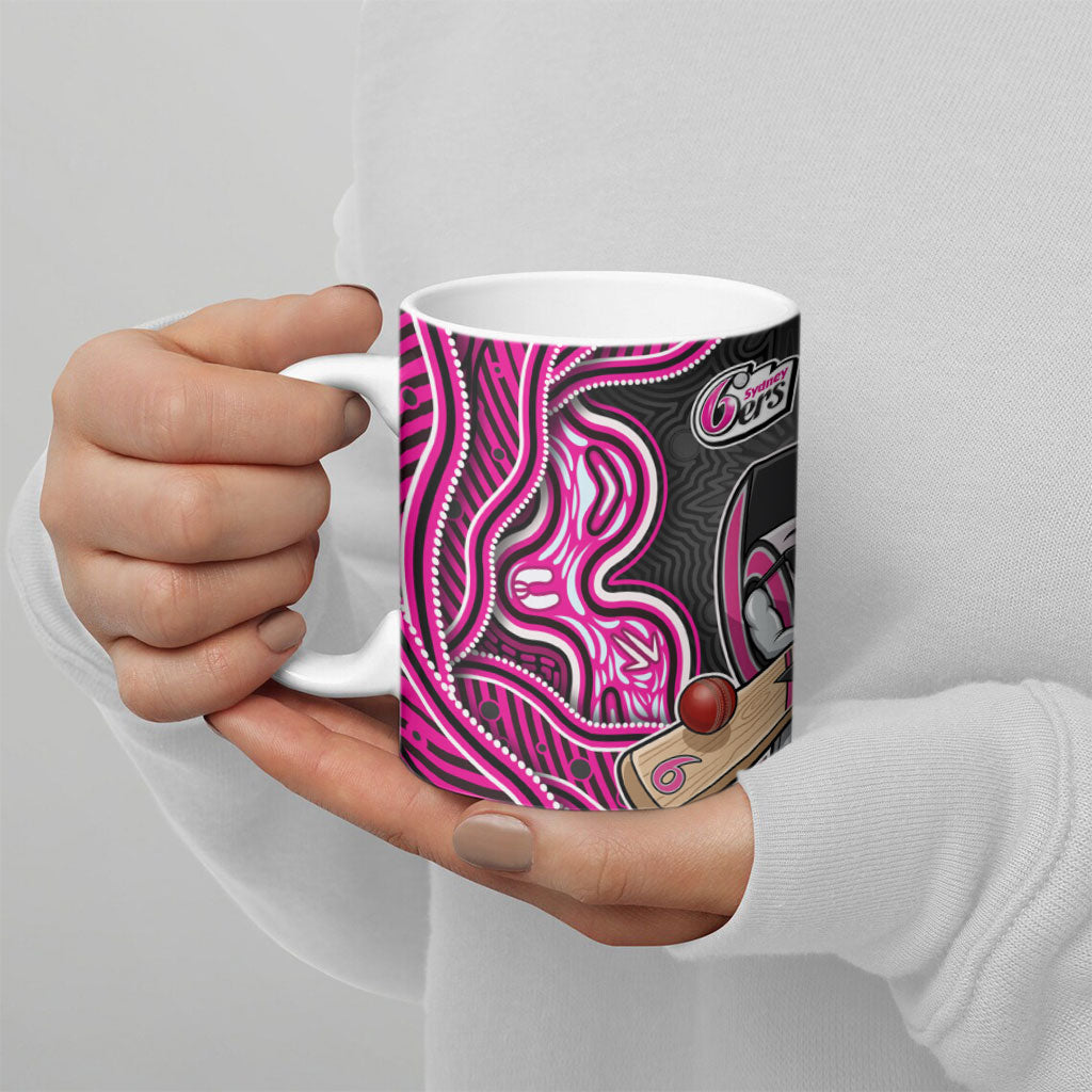 Sydney Sixers NAIDOC Week 2026 Ceramic Mug Aboriginal Indigenous - 50 Years of Deadly