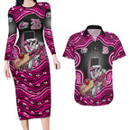 Sydney Sixers NAIDOC Week 2026 Couples Matching Long Sleeve Bodycon Dress and Hawaiian Shirt Aboriginal Indigenous - 50 Years of Deadly