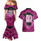 Sydney Sixers NAIDOC Week 2026 Couples Matching Mermaid Dress and Hawaiian Shirt Aboriginal Indigenous - 50 Years of Deadly