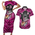 Sydney Sixers NAIDOC Week 2026 Couples Matching Short Sleeve Bodycon Dress and Hawaiian Shirt Aboriginal Indigenous - 50 Years of Deadly