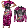 Sydney Sixers NAIDOC Week 2026 Couples Matching Short Sleeve Bodycon Dress and Long Sleeve Button Shirt Aboriginal Indigenous - 50 Years of Deadly