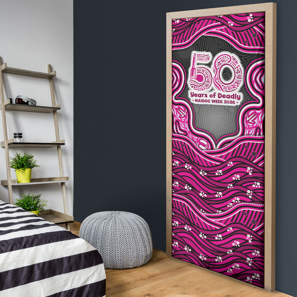 Sydney Sixers NAIDOC Week 2026 Door Cover Aboriginal Indigenous - 50 Years of Deadly