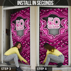 Sydney Sixers NAIDOC Week 2026 Door Cover Aboriginal Indigenous - 50 Years of Deadly