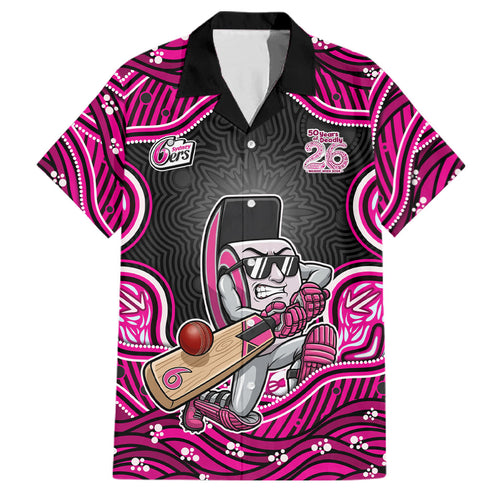 Sydney Sixers NAIDOC Week 2026 Family Matching Long Sleeve Bodycon Dress and Hawaiian Shirt Aboriginal Indigenous - 50 Years of Deadly