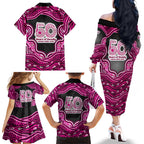 Sydney Sixers NAIDOC Week 2026 Family Matching Off The Shoulder Long Sleeve Dress and Hawaiian Shirt Aboriginal Indigenous - 50 Years of Deadly