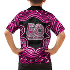 Sydney Sixers NAIDOC Week 2026 Family Matching Off Shoulder Maxi Dress and Hawaiian Shirt Aboriginal Indigenous - 50 Years of Deadly