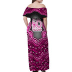 Sydney Sixers NAIDOC Week 2026 Family Matching Off Shoulder Maxi Dress and Hawaiian Shirt Aboriginal Indigenous - 50 Years of Deadly
