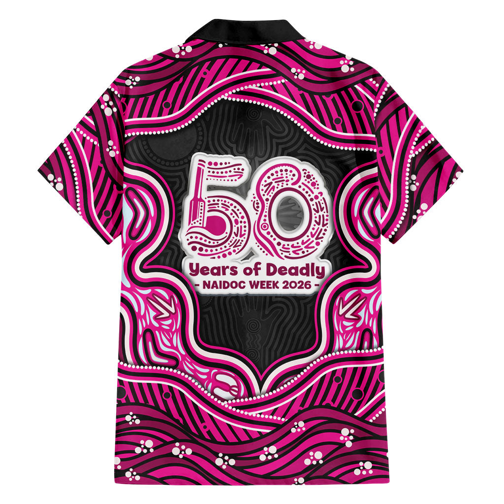 Sydney Sixers NAIDOC Week 2026 Family Matching Puletasi and Hawaiian Shirt Aboriginal Indigenous - 50 Years of Deadly