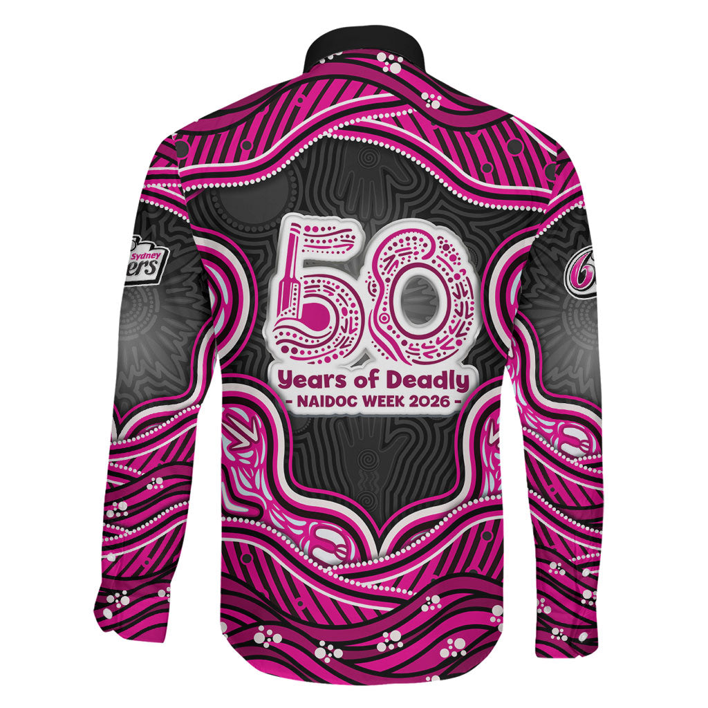 Sydney Sixers NAIDOC Week 2026 Family Matching Summer Maxi Dress and Hawaiian Shirt Aboriginal Indigenous - 50 Years of Deadly