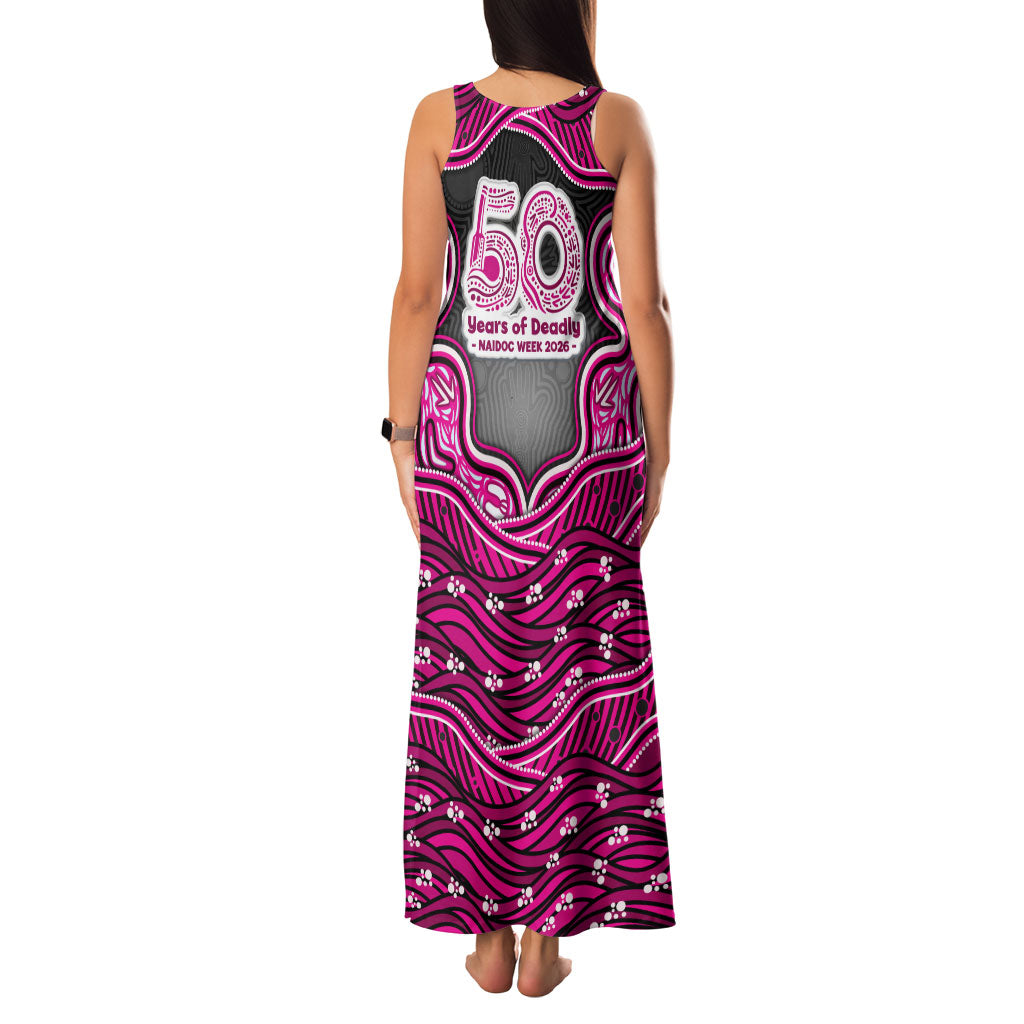 Sydney Sixers NAIDOC Week 2026 Family Matching Tank Maxi Dress and Hawaiian Shirt Aboriginal Indigenous - 50 Years of Deadly