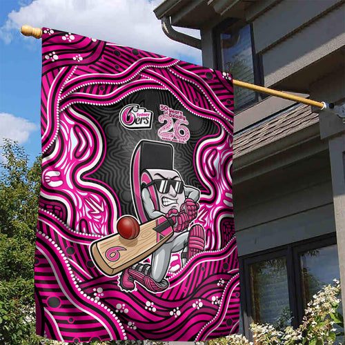 Sydney Sixers NAIDOC Week 2026 Garden Flag Aboriginal Indigenous - 50 Years of Deadly