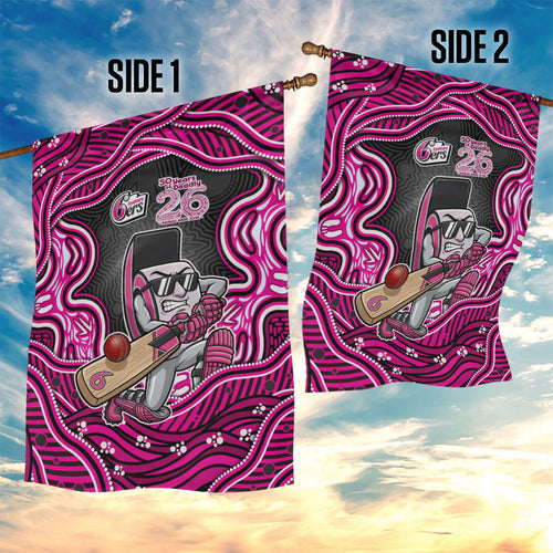 Sydney Sixers NAIDOC Week 2026 Garden Flag Aboriginal Indigenous - 50 Years of Deadly