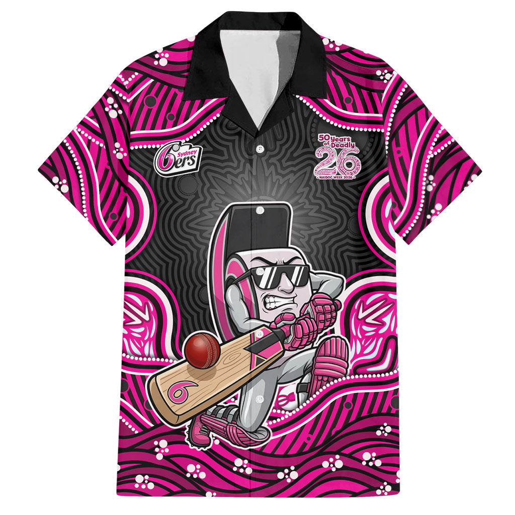 Sydney Sixers NAIDOC Week 2026 Hawaiian Shirt Aboriginal Indigenous - 50 Years of Deadly