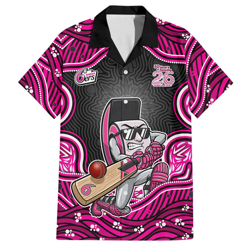 Sydney Sixers NAIDOC Week 2026 Hawaiian Shirt Aboriginal Indigenous - 50 Years of Deadly