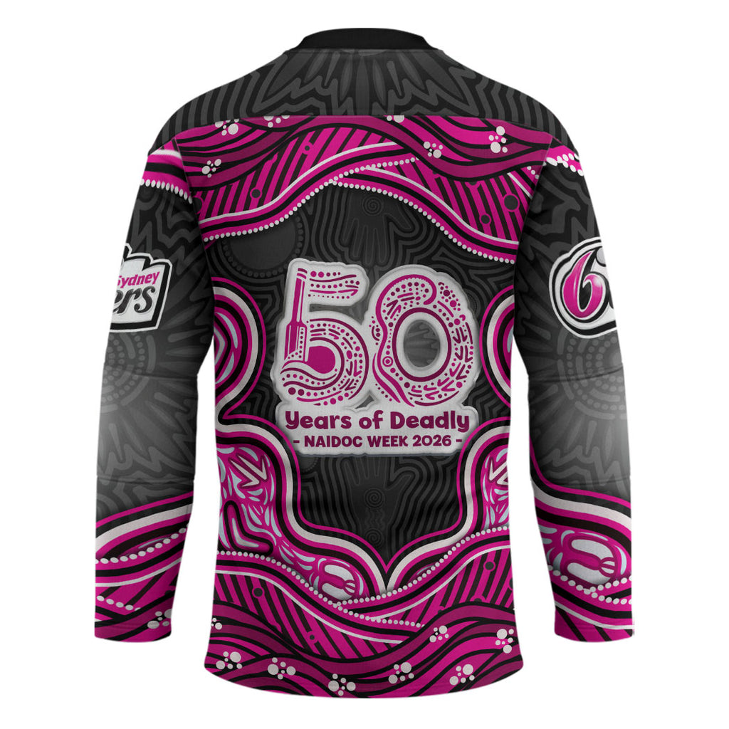 Sydney Sixers NAIDOC Week 2026 Hockey Jersey Aboriginal Indigenous - 50 Years of Deadly