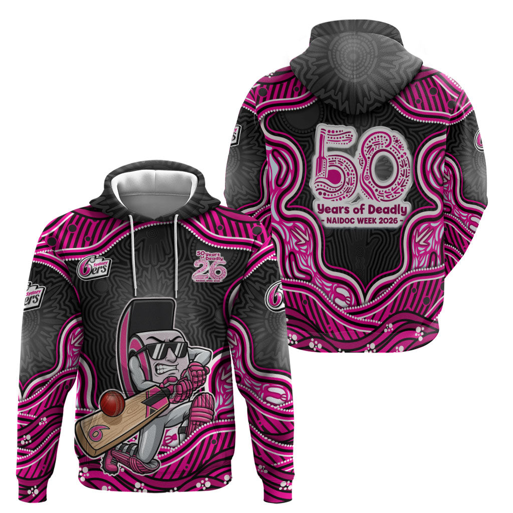 Sydney Sixers NAIDOC Week 2026 Hoodie Aboriginal Indigenous - 50 Years of Deadly