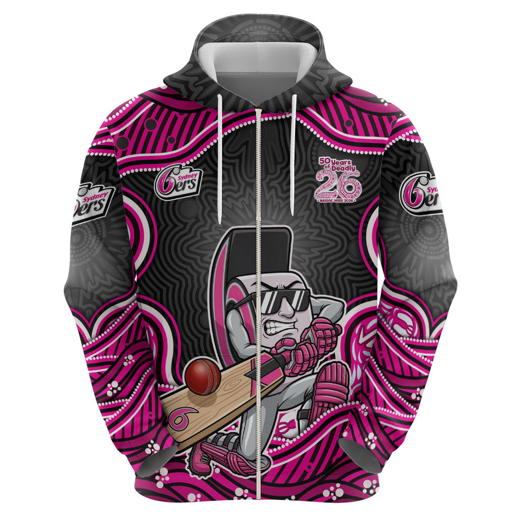 Sydney Sixers NAIDOC Week 2026 Hoodie Aboriginal Indigenous - 50 Years of Deadly