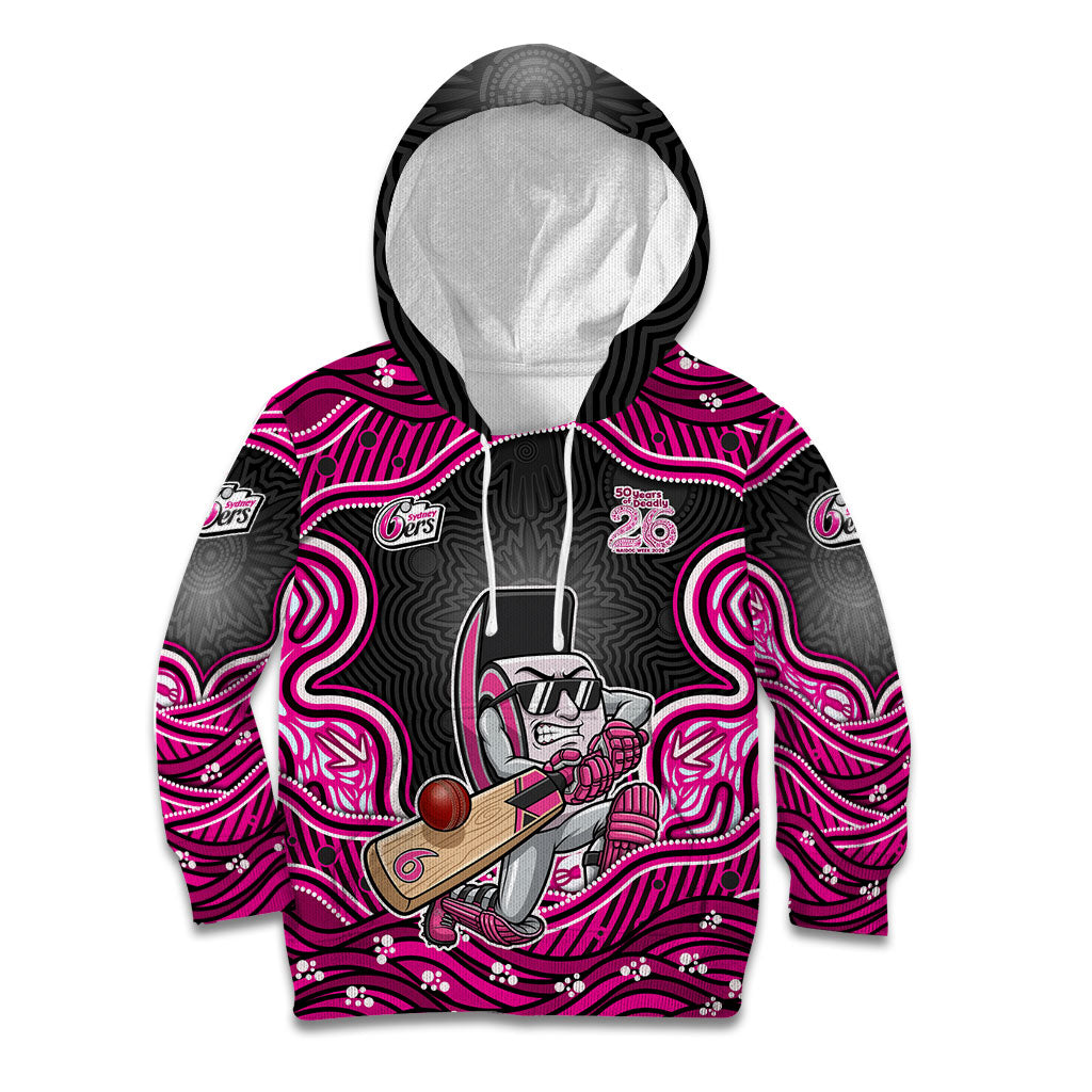 Sydney Sixers NAIDOC Week 2026 Kid Hoodie Aboriginal Indigenous - 50 Years of Deadly