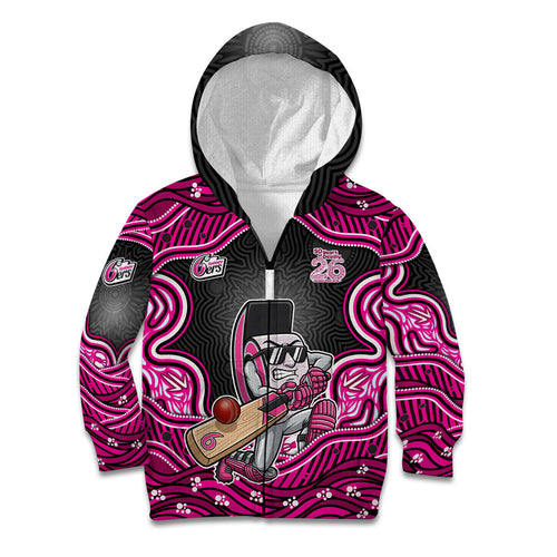 Sydney Sixers NAIDOC Week 2026 Kid Hoodie Aboriginal Indigenous - 50 Years of Deadly