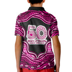 Sydney Sixers NAIDOC Week 2026 Kid Polo Shirt Aboriginal Indigenous - 50 Years of Deadly