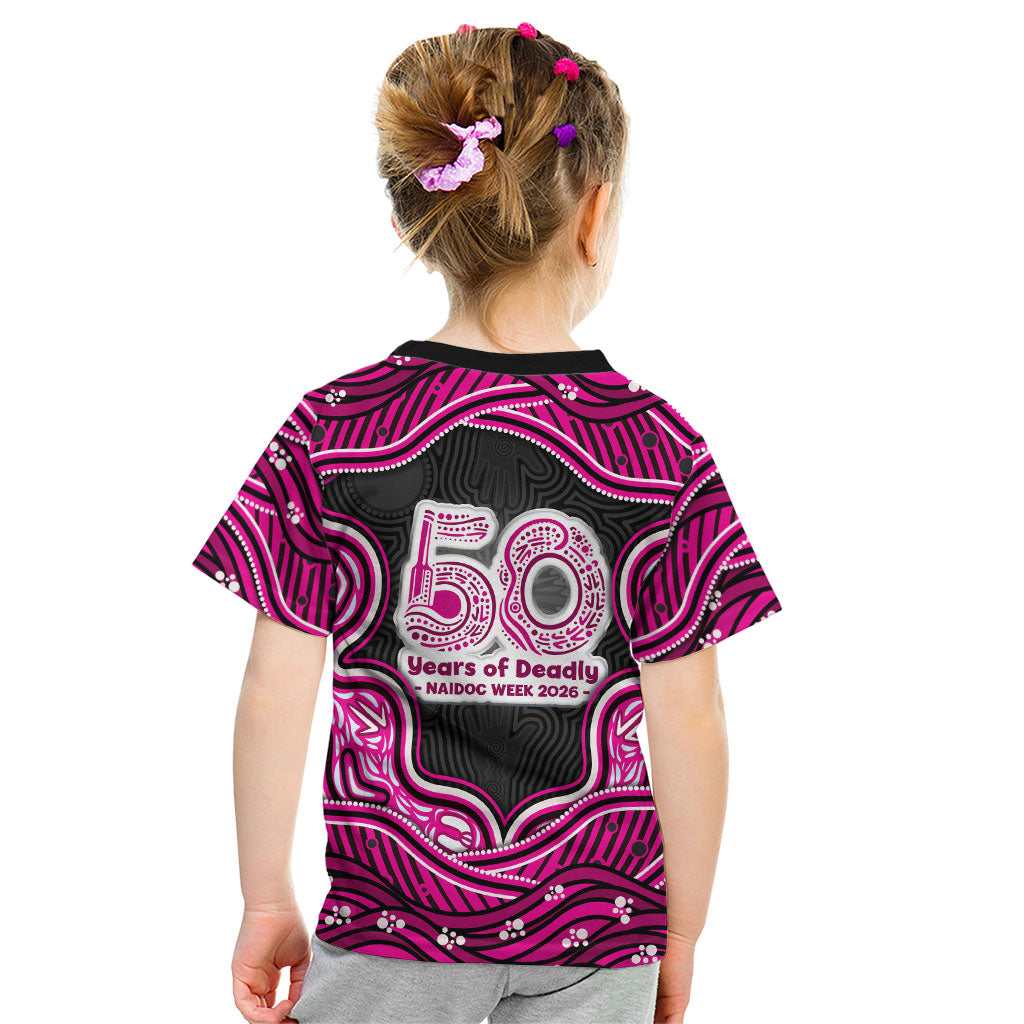 Sydney Sixers NAIDOC Week 2026 Kid T Shirt Aboriginal Indigenous - 50 Years of Deadly