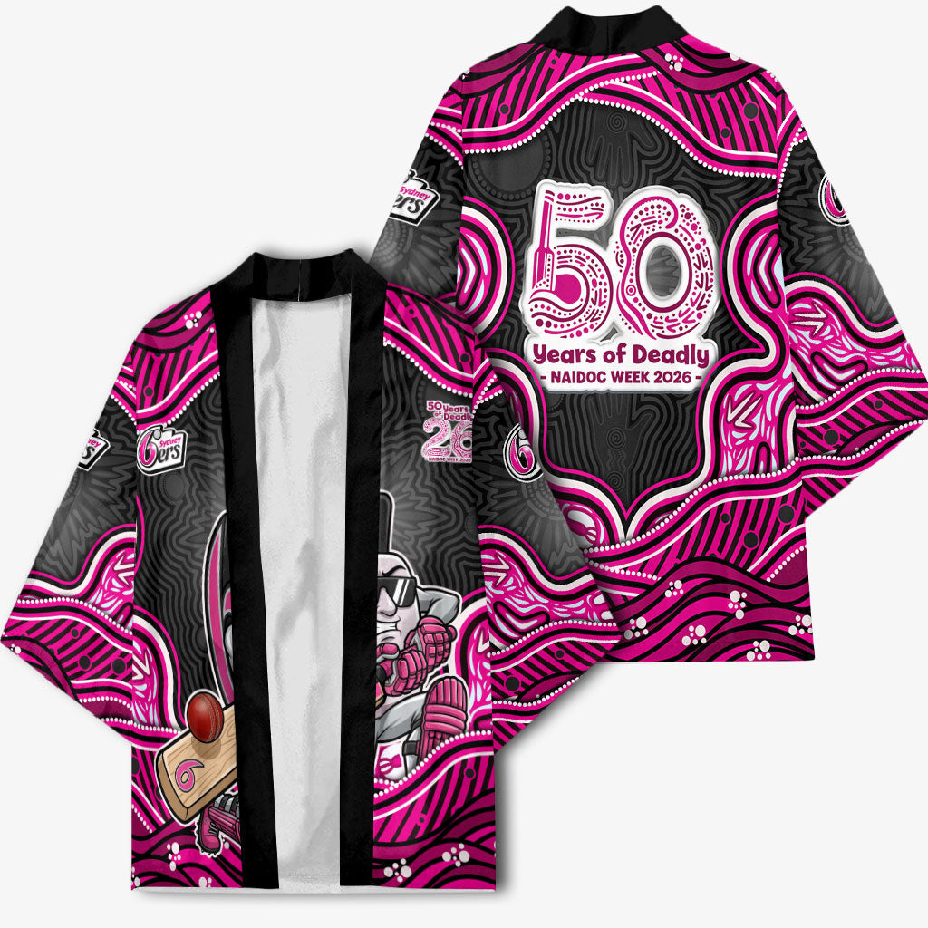 Sydney Sixers NAIDOC Week 2026 Kimono Aboriginal Indigenous - 50 Years of Deadly