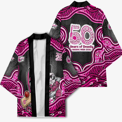 Sydney Sixers NAIDOC Week 2026 Kimono Aboriginal Indigenous - 50 Years of Deadly
