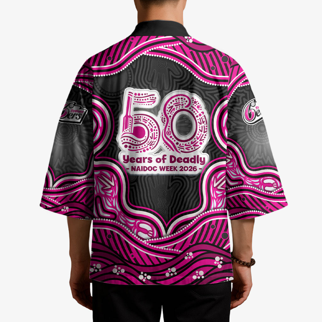 Sydney Sixers NAIDOC Week 2026 Kimono Aboriginal Indigenous - 50 Years of Deadly
