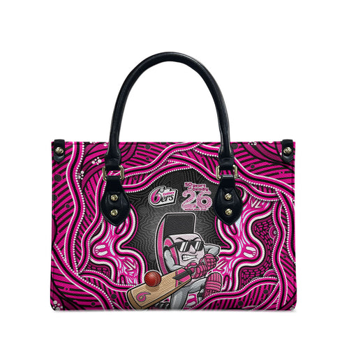 Sydney Sixers NAIDOC Week 2026 Leather Bag Aboriginal Indigenous - 50 Years of Deadly