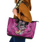 Sydney Sixers NAIDOC Week 2026 Leather Tote Bag Aboriginal Indigenous - 50 Years of Deadly