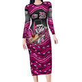Sydney Sixers NAIDOC Week 2026 Long Sleeve Bodycon Dress Aboriginal Indigenous - 50 Years of Deadly