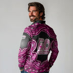 Sydney Sixers NAIDOC Week 2026 Long Sleeve Polo Shirt Aboriginal Indigenous - 50 Years of Deadly