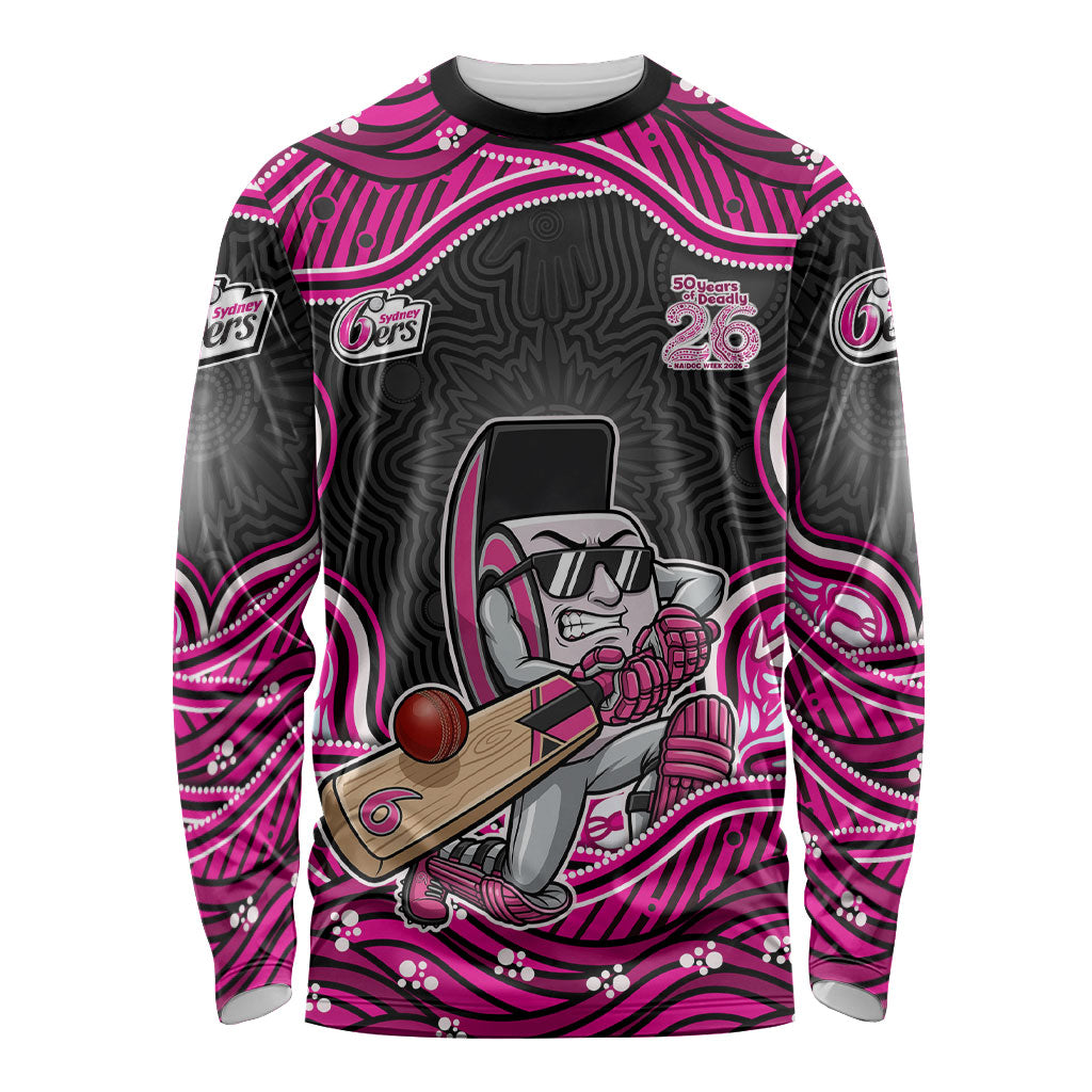 Sydney Sixers NAIDOC Week 2026 Long Sleeve Shirt Aboriginal Indigenous - 50 Years of Deadly