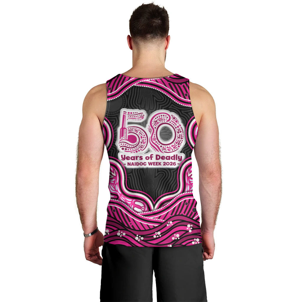 Sydney Sixers NAIDOC Week 2026 Men Tank Top Aboriginal Indigenous - 50 Years of Deadly