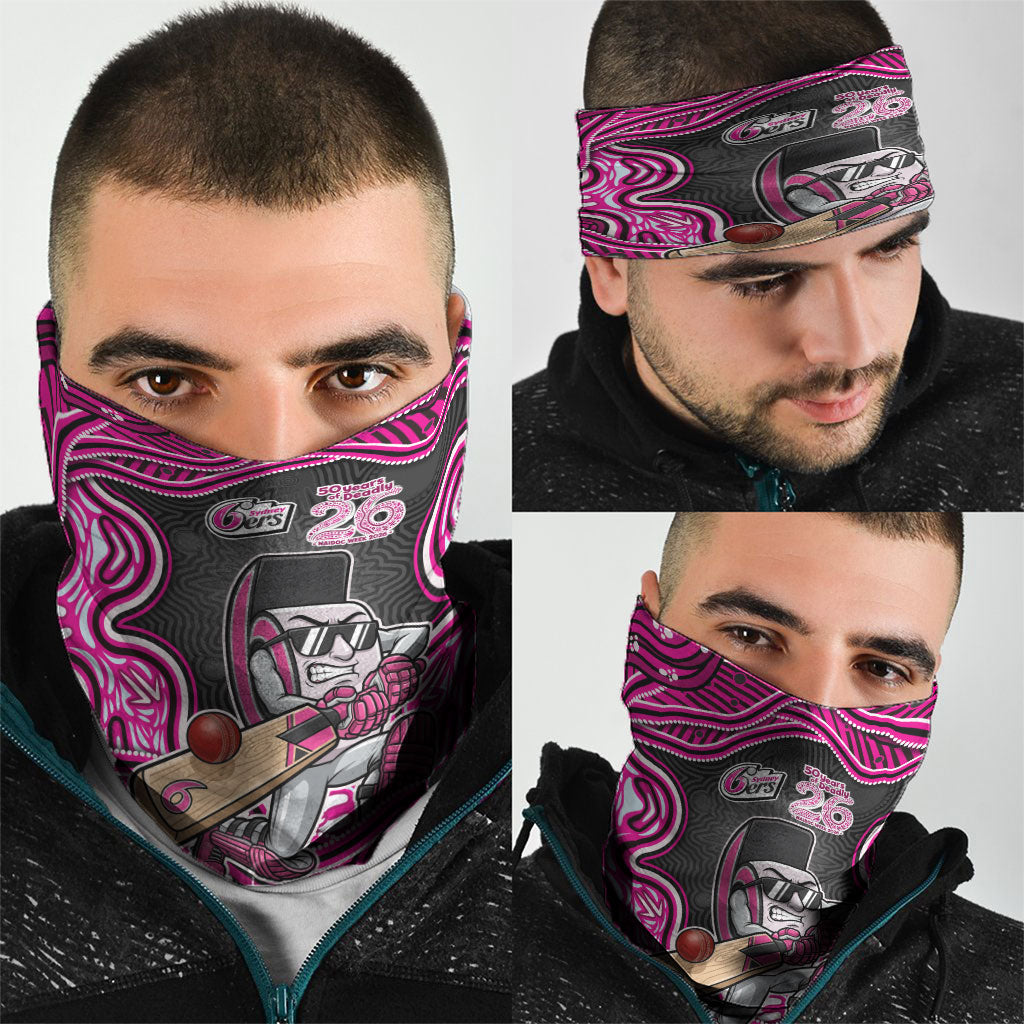 Sydney Sixers NAIDOC Week 2026 Neck Gaiter Aboriginal Indigenous - 50 Years of Deadly