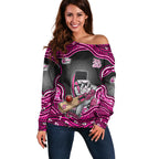 Sydney Sixers NAIDOC Week 2026 Off Shoulder Sweater Aboriginal Indigenous - 50 Years of Deadly