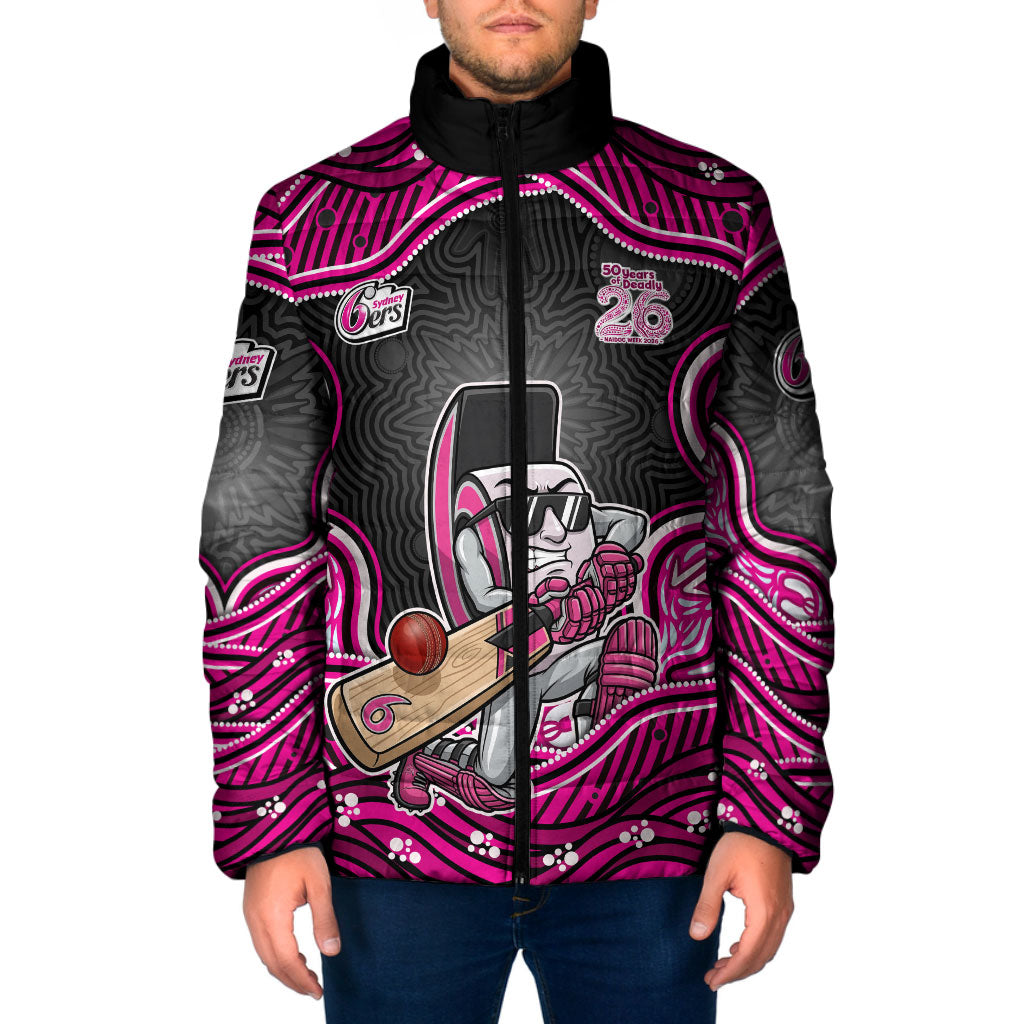 Sydney Sixers NAIDOC Week 2026 Padded Jacket Aboriginal Indigenous - 50 Years of Deadly