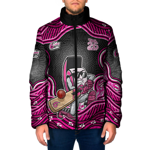 Sydney Sixers NAIDOC Week 2026 Padded Jacket Aboriginal Indigenous - 50 Years of Deadly
