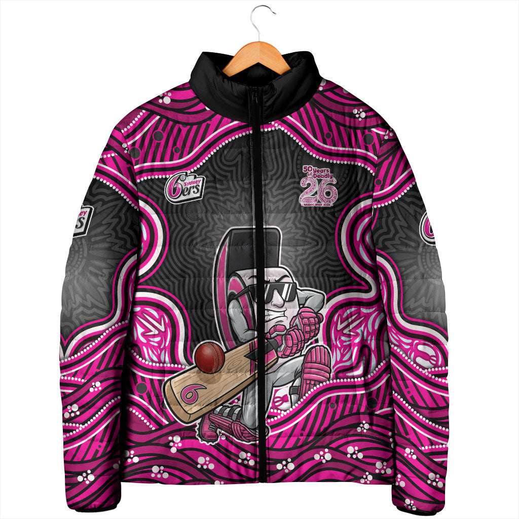 Sydney Sixers NAIDOC Week 2026 Padded Jacket Aboriginal Indigenous - 50 Years of Deadly
