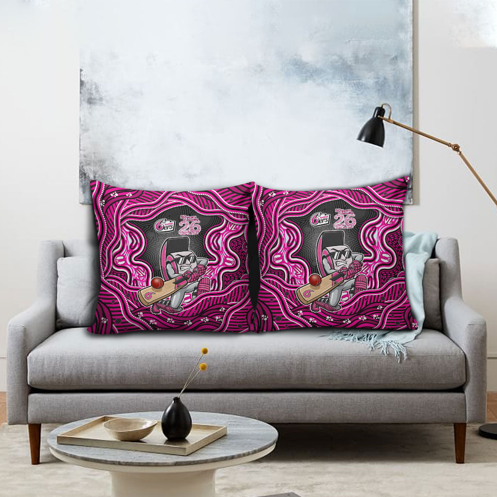 Sydney Sixers NAIDOC Week 2026 Pillow Cover Aboriginal Indigenous - 50 Years of Deadly