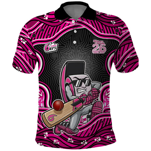 Sydney Sixers NAIDOC Week 2026 Polo Shirt Aboriginal Indigenous - 50 Years of Deadly
