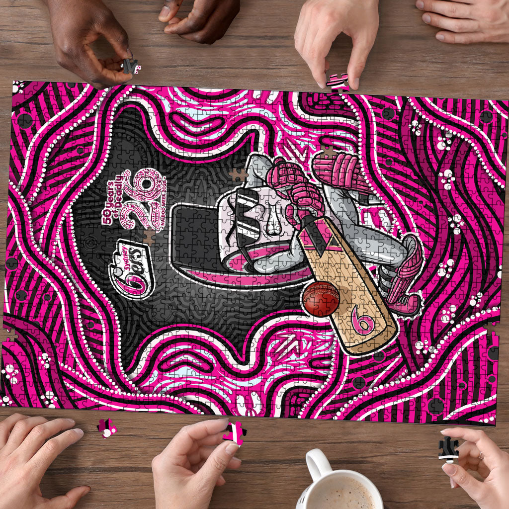 Sydney Sixers NAIDOC Week 2026 Puzzle Aboriginal Indigenous - 50 Years of Deadly