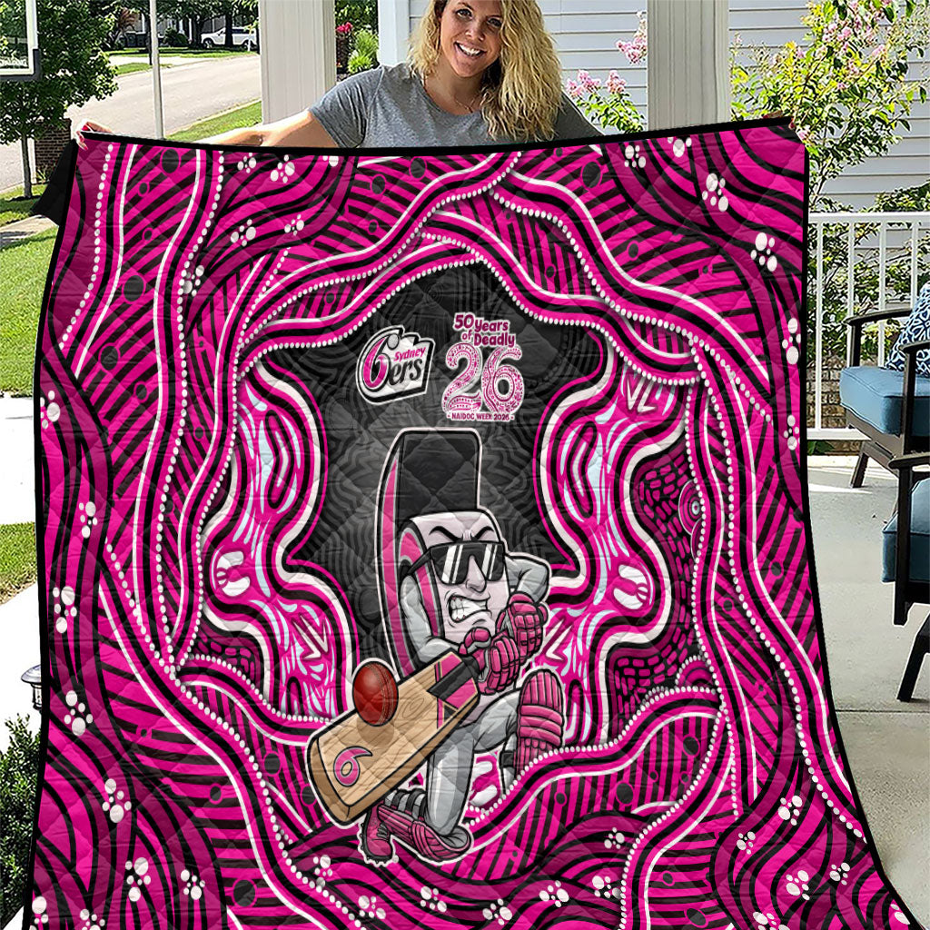 Sydney Sixers NAIDOC Week 2026 Quilt Aboriginal Indigenous - 50 Years of Deadly