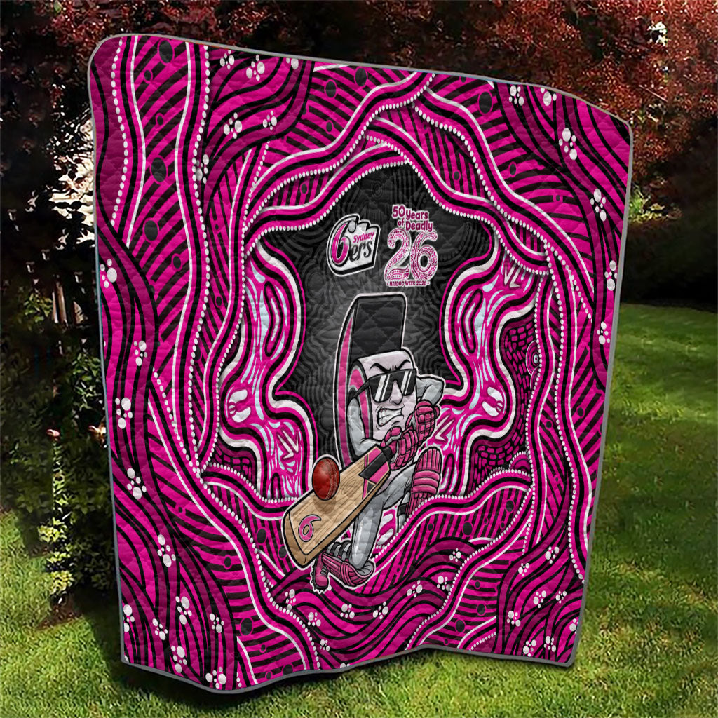 Sydney Sixers NAIDOC Week 2026 Quilt Aboriginal Indigenous - 50 Years of Deadly
