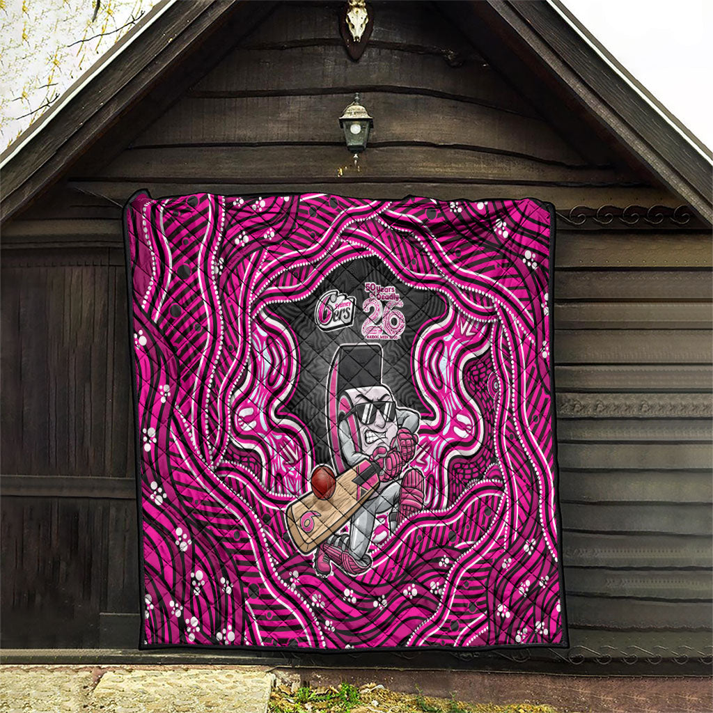 Sydney Sixers NAIDOC Week 2026 Quilt Aboriginal Indigenous - 50 Years of Deadly