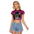 Sydney Sixers NAIDOC Week 2026 Raglan Cropped T Shirt Aboriginal Indigenous - 50 Years of Deadly
