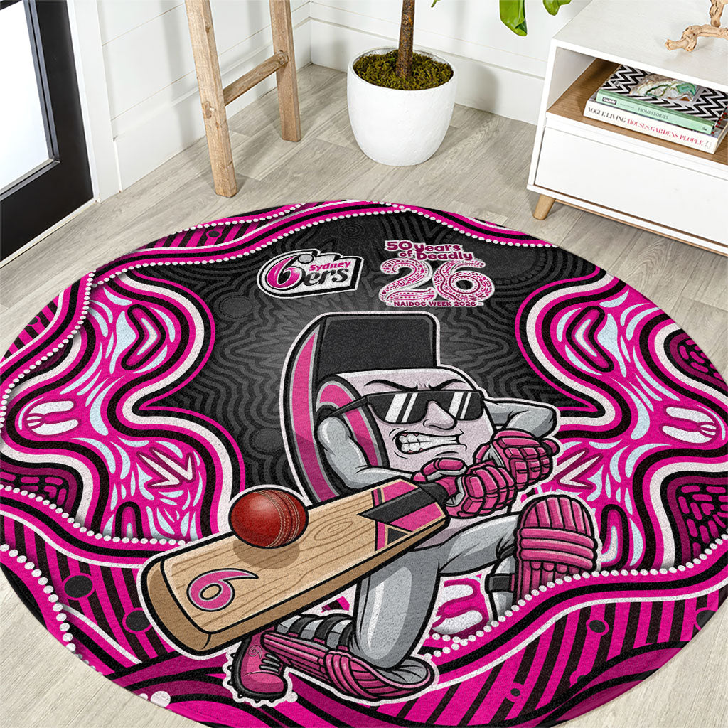 Sydney Sixers NAIDOC Week 2026 Round Carpet Aboriginal Indigenous - 50 Years of Deadly