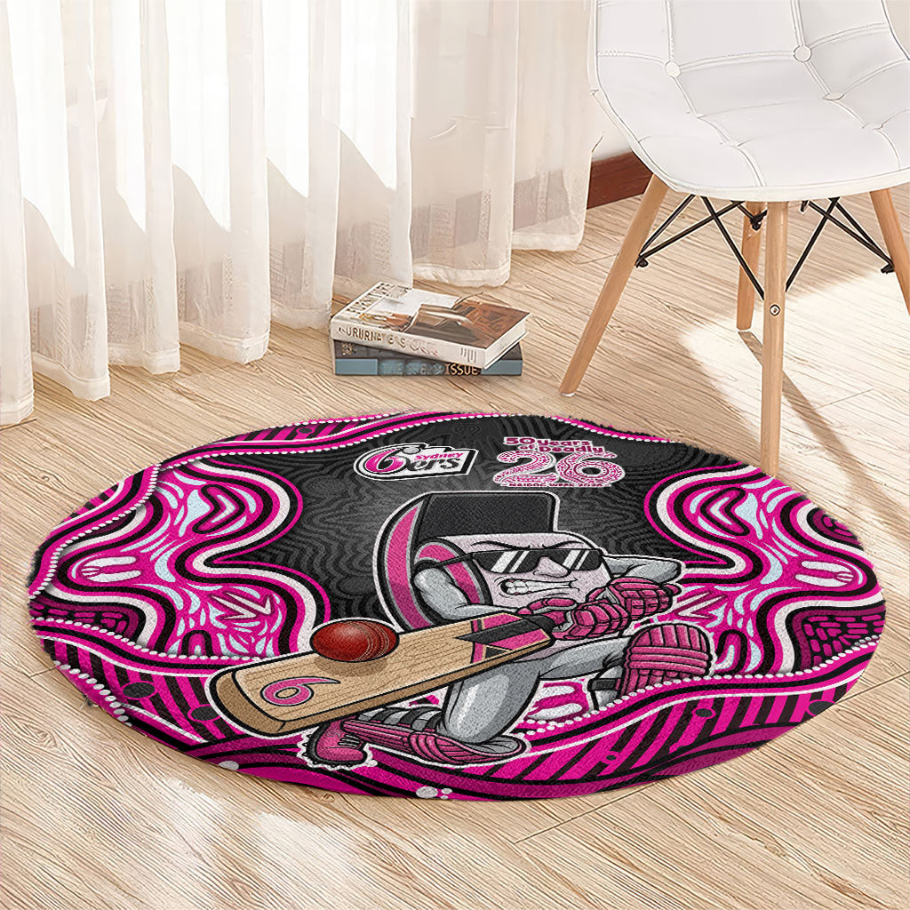Sydney Sixers NAIDOC Week 2026 Round Carpet Aboriginal Indigenous - 50 Years of Deadly